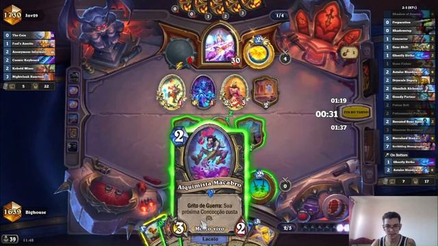 Miracle Rogue - CONFRONTO FINAL NOS ERMOS - (Hearthstone Tutorial Gameplay) смотреть онлайн