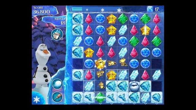 Disney Frozen Free Fall Level 169 смотреть онлайн