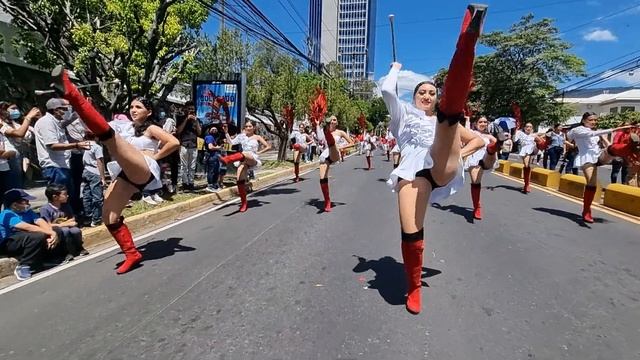 INFRAMEN 2022 Banda de Paz Cachiporras desfile del correo San Salvador El Salvador смотреть онлайн