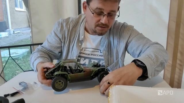 Новинка от WPL - модель WP-14, полноприводная багги в масштабе 1:16 смотреть онлайн
