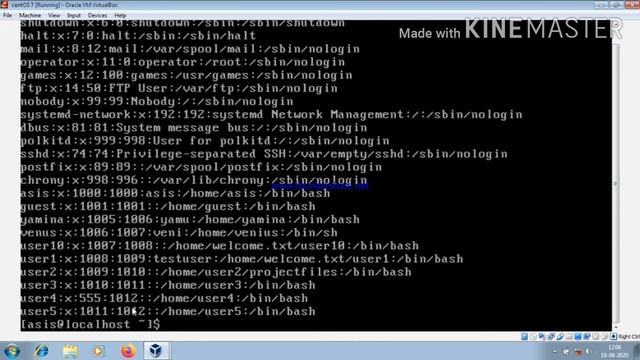 user and group management in centOS part-01 explained in tamil ! смотреть онлайн