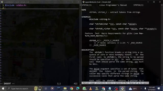 ALX Simple Shell PLD Part 2 ARGV, ARGV, STRTOK) смотреть онлайн