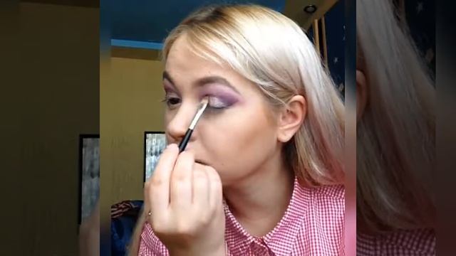 Розовый! Макияж глаз смотреть онлайн