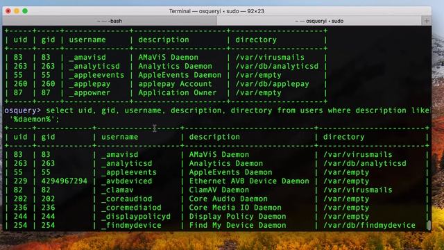 osquery Basics: osquery & SQL смотреть онлайн
