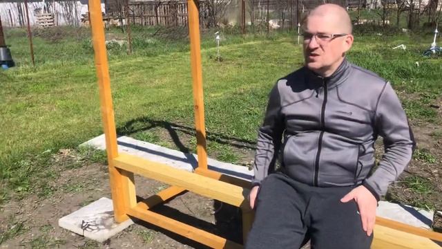 Парник "Домик" с крышей, защитой от сорняка и ЛАВОЧКОЙ смотреть онлайн