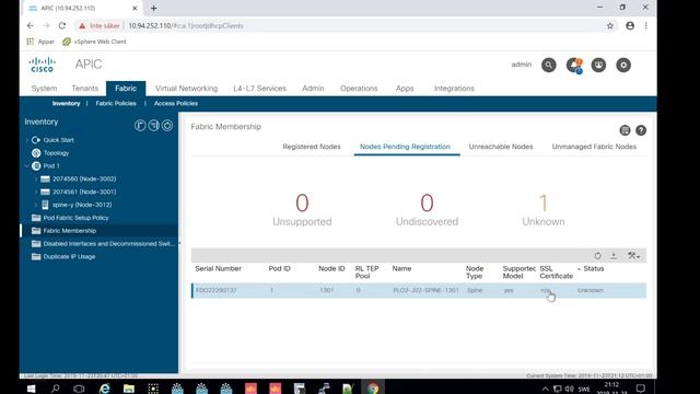 How to add a leaf or spine switch to a Cisco ACI fabric смотреть онлайн
