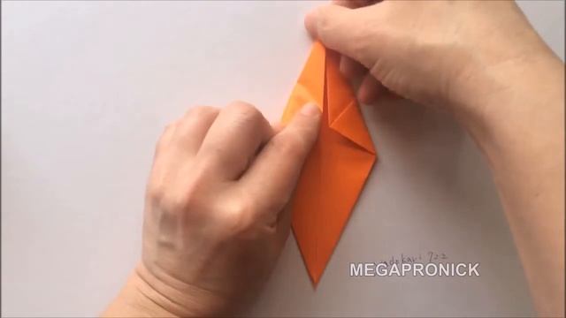 МОРКОВКА из БУМАГИ оригами смотреть онлайн