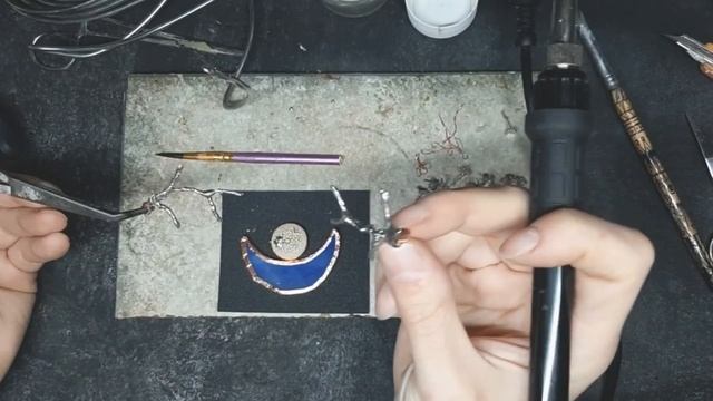 Создаем украшение в технике Тиффани. смотреть онлайн