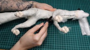 Игрушка в смешанной технике: Как сделать выкройку? (способ №1)