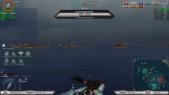 World of Warships Español - Ranked 13 - Nunca es Tarde si... смотреть онлайн