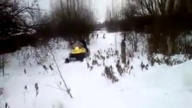 Снегоход на рыбалочку смотреть онлайн