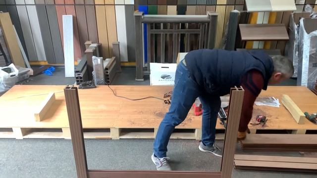 Многоуровневая грядка из ДПК, монтаж / Терраса-ДПК