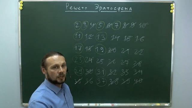 Решето Эратосфена на Си смотреть онлайн