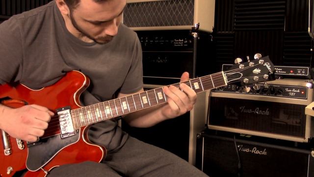 Two-Rock TS1 with Humbuckers (Burstbucker 1 & 2) - Dumble Tone! смотреть онлайн