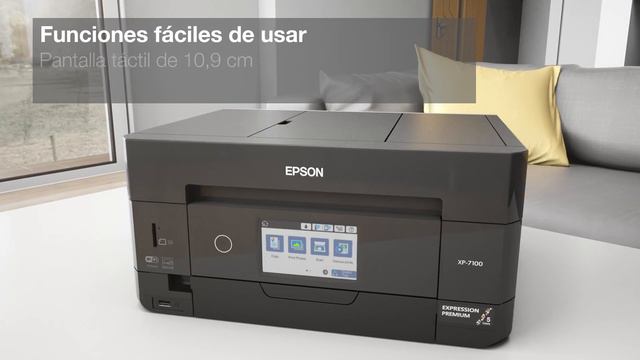 Multifunción Epson Expression XP-7100 todo en uno смотреть онлайн