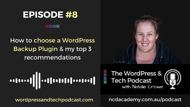 Ep # 8 - How to choose a WordPress Backup Plugin & my top 3 recommendations смотреть онлайн