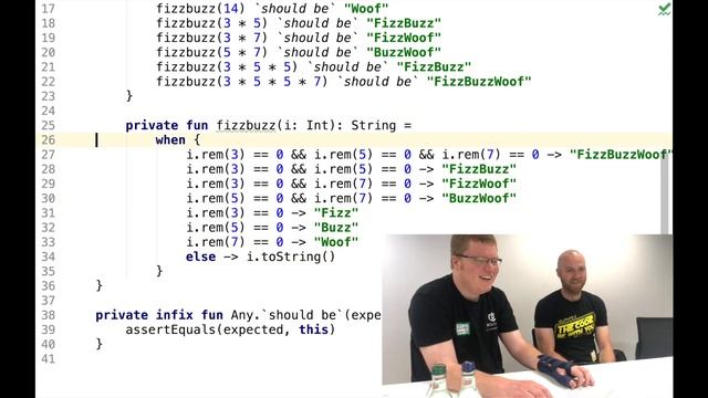 FizzBuzzWoof with Craig J. Bass using TCR at SoCraTes UK 2019 смотреть онлайн