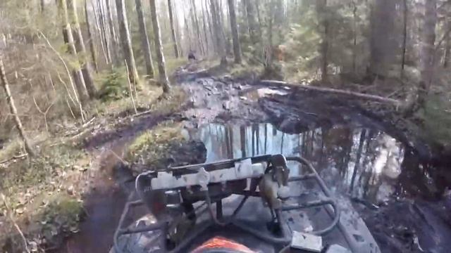 Покатушки на квадроцикле, по болотам ) смотреть онлайн
