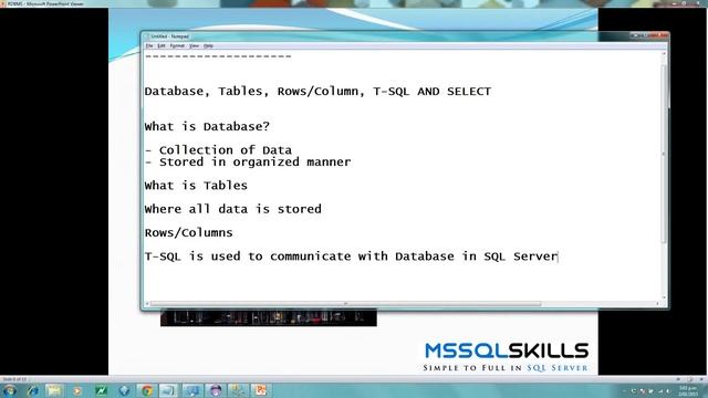 T SQL Beginner Course смотреть онлайн