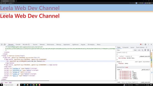 8. Host Pseudo Selector. Difference between component Tag Selector and Host Selector - Angular16 смотреть онлайн