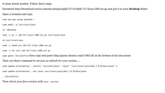 Ubuntu: Problem by installing Java (2 Solutions!!) смотреть онлайн