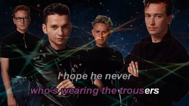 Depeche Mode - Never Let Me Down Again (karaoke) смотреть онлайн