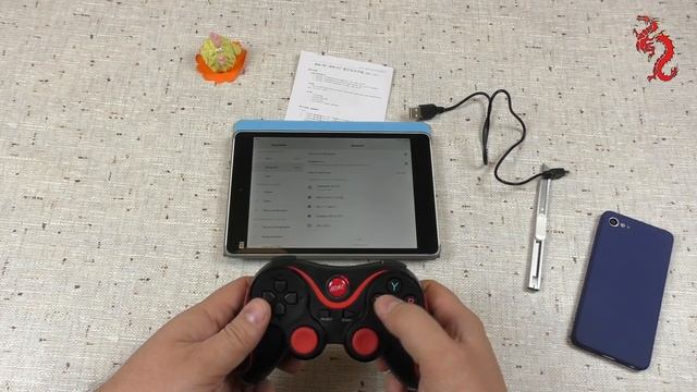 T3 Wireless Bluetooth 3.0 Gamepad //Недорогой универсальный геймпад смотреть онлайн