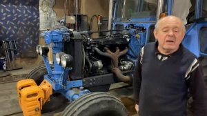 Мтз 80.1 Мтз 82.1 двигун(мотор) мерседес ОМ 366 Пробний Запуск