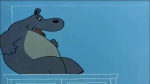 БЕГЕМОТ КОТОРЫЙ БОЯЛСЯ ПРИВИВОК.Hippopotamus who was afraid of vaccinations.