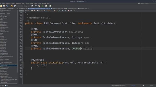 Part3 tableView,GUI with SceneBuilder 22 (javafx software development course in bangla) смотреть онлайн