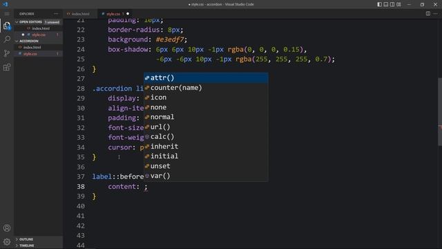 How To Make An Accordion Using HTML And CSS | Collapsible Content On Website смотреть онлайн