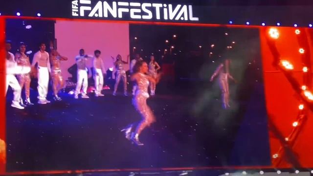 Nora Fatehi Dancers Intro & performance Fifa fan fest Qatar ❤️⚽️?? смотреть онлайн
