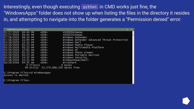 "Permission Denied" trying to run Python on Windows 10 смотреть онлайн