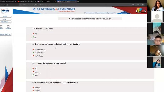 8th grades - AS unit 4 present simple conjugation, verbs “like, love, hate” смотреть онлайн