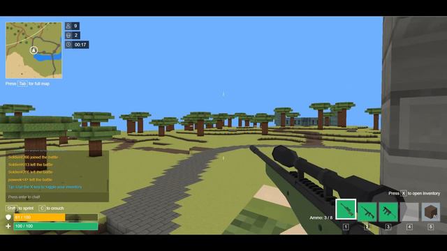 Battle Royale, Voxiom.io смотреть онлайн