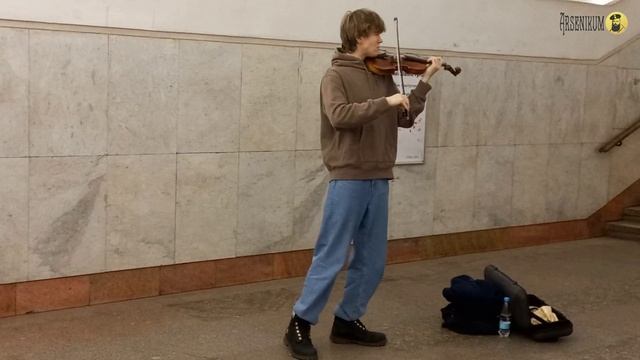 Танго из к/ф «Запах женщины». Скрипач в метро смотреть онлайн