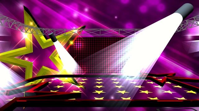 Футаж Сцена. Яркий фон для видео-монтажа. смотреть онлайн