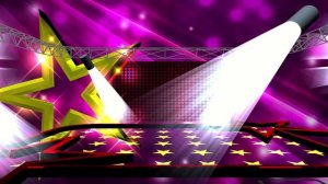 Футаж Сцена. Яркий фон для видео-монтажа.