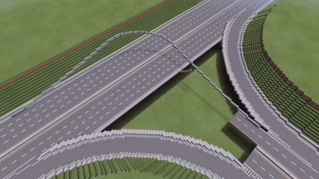 Building a City EP1 // Highway Intersection // Minecraft Timelapse смотреть онлайн