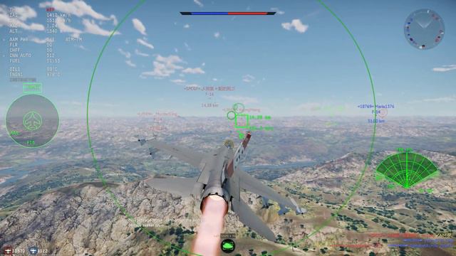 F-16C In War Thunder : A Basic Review смотреть онлайн