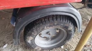 мотороллер муравей и жигулёвские колёса.