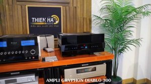 So sánh Ampli Hi-end Gryphon Diablo 300 Vs McIntosh Ma 9000 - Audio Thiên Hà