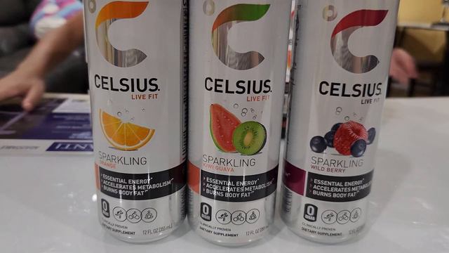 Costco Celsius Sparkling Fitness Drink Variety Pack Review With Sunny & Raiden - Unbox, Taste, Laug