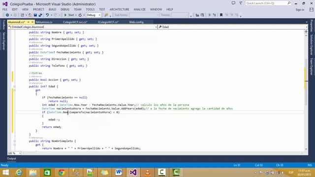 ABM ALUMNO QUINTO TUTORIAL WCF RESTFUL 2 смотреть онлайн