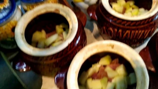 Жаркое в горшочках на ужин смотреть онлайн