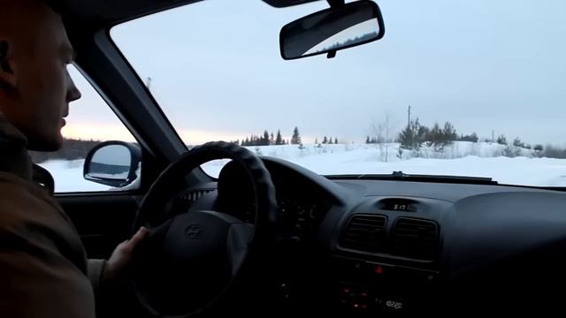 Обзор Hyundai Accent 2007 (Тест Драйв по Пермски)