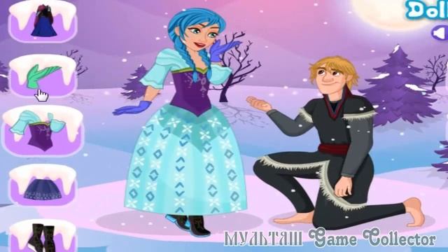 Игра Холодное Сердце: Свидание Анны |Frozen:Anna's date with Christoph | New Game смотреть онлайн