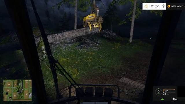 FS2015 with two joysticks and real machine configuration смотреть онлайн