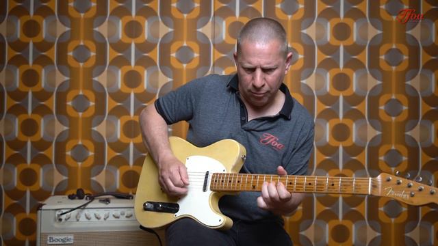 Fender Telecaster Blonde 1955 played by Tom Punt | Demo смотреть онлайн