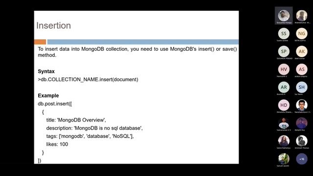 29- 6 Summary of commands( Lecture 29 - Working with MongoDB ) смотреть онлайн